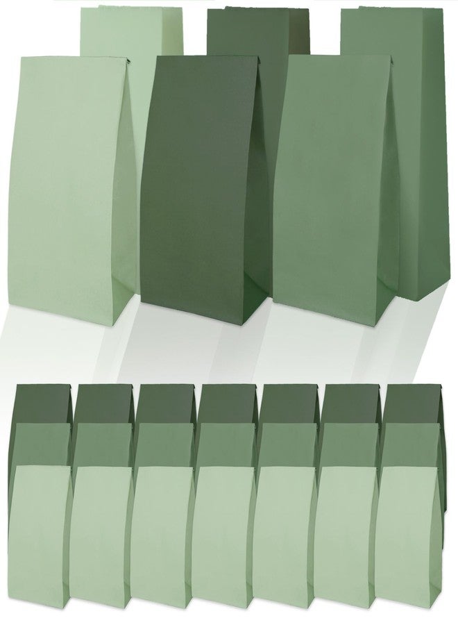 وولاين مجموعة هدايا ورقية من والين، 36 قطعة، لون أخضر فاتح، 3 ألوان متدرجة، أكياس هدايا للحفلات، حقيبة هدايا على شكل بطة محظوظة، مناسبة لحفلات الزفاف، وحفلات استقبال المولود، وأعياد الميلاد، لوازم حفلات البط البري، 5.1 × 3.1 × 9.4 بوصة - Image 1